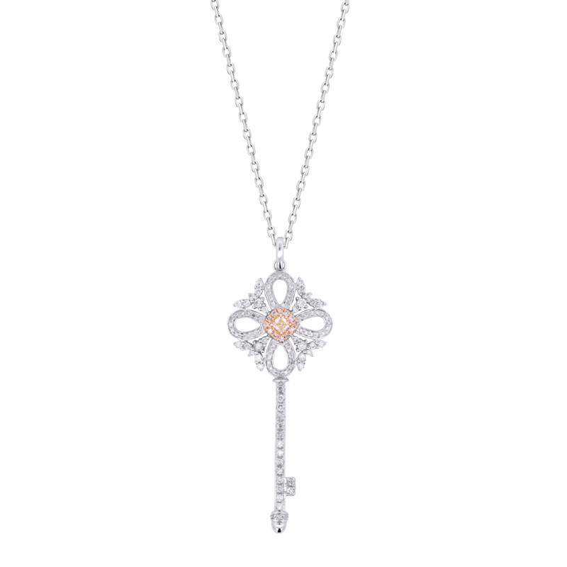 Kalee Fancy Diamond Necklace